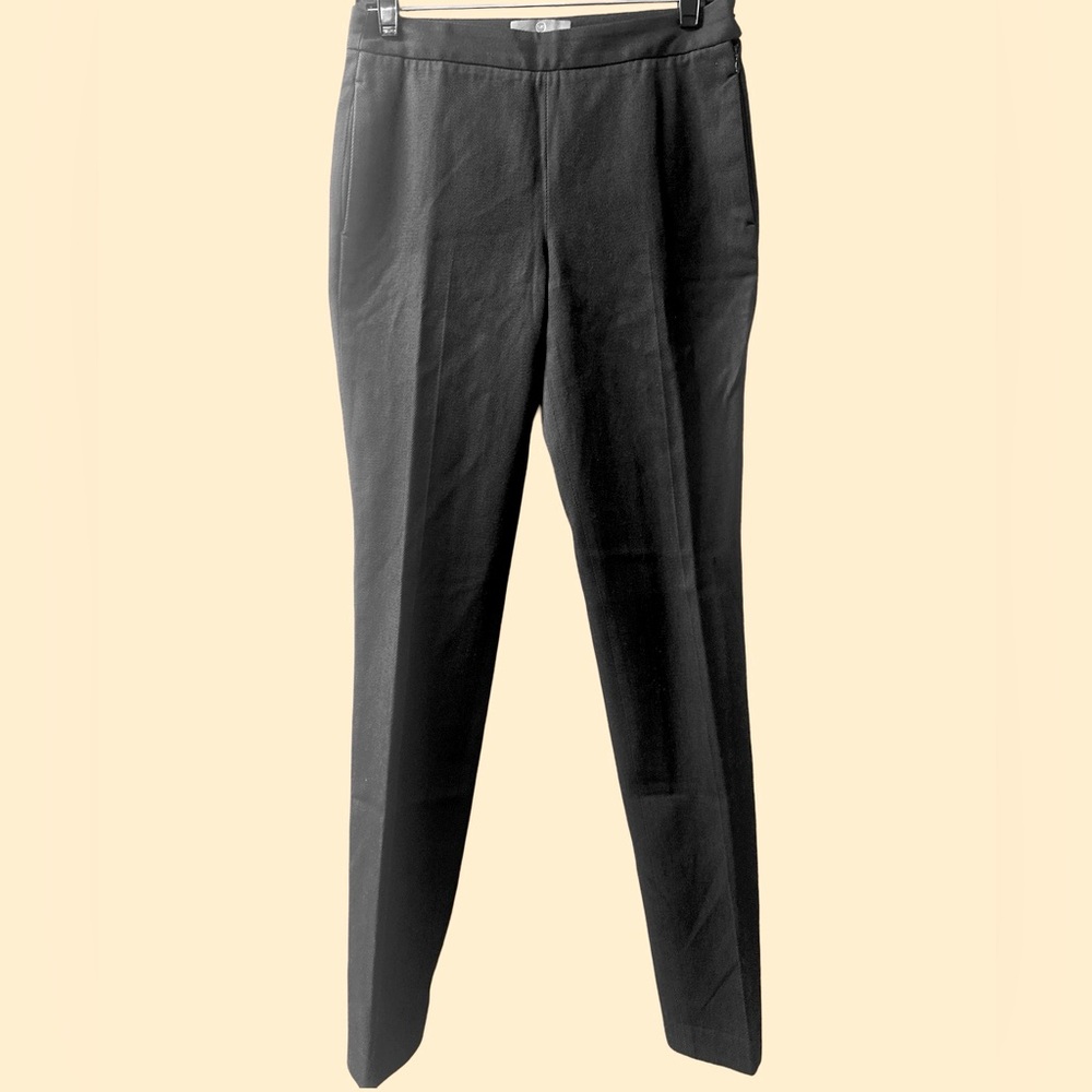 McQ McQueen Twill Slacks Made in Italy Sz 40 US 4 Black